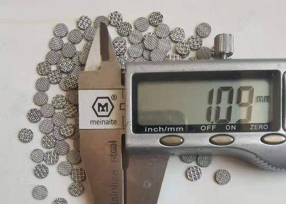 فیلتر مشبک متخلخل فولاد ضد زنگ 0.5um 5um 20um اندازه منافذ