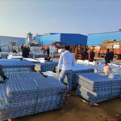 مش فولادی ملایم سنگین‌کار برجسته مشبک فلزی منبسط شده الماسی