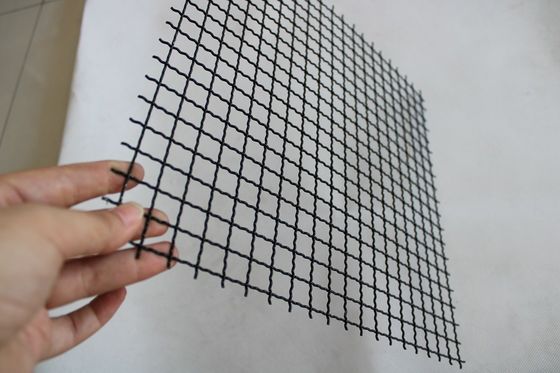 316L فولاد ضد زنگ پارچه ای قفل شده و پیچ و تاب سیم برای معماری