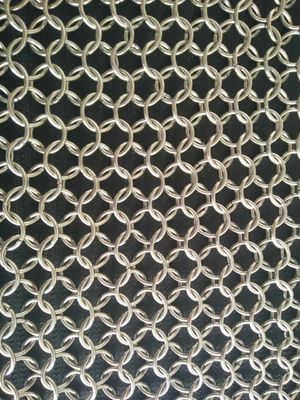 فولاد ضد زنگ تزئینی 1mm معماری فلزی میش صفحه نمایش Woven Wire Mesh