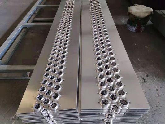 نرده ایمنی استیل ضد زنگ برای پوشش های ترانشه فلزی SST304 316