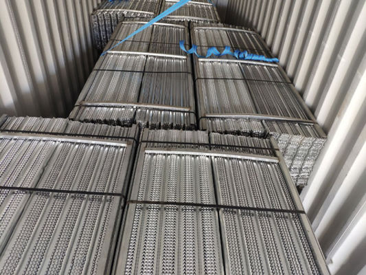 گالوانیزه لیت فلزی با ضلع بالا برای قالب بندی استوک 0.45m x 2m