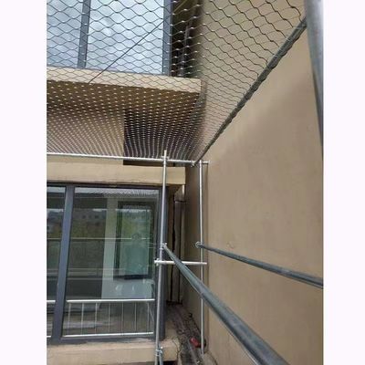ضخامت معماری 2 میلی متر سیم طناب توری فولاد ضد زنگ 316