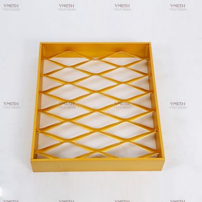 استاندارد معماری ورق مش فلزی منبسط شده الماس 0.2mm-4mm
