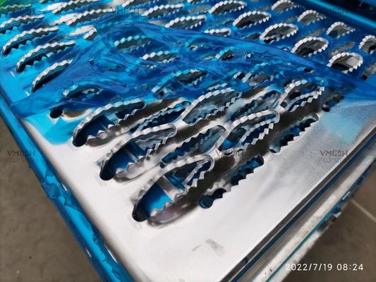 گذرگاه توری ایمنی سوراخ الماس 12 گیج 14 آلومینیومی 1060