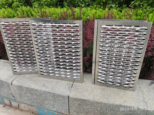 الماس سوراخ کف گریتینگ گریپ Strut گریتینگ آلومینیوم 3003 Metal