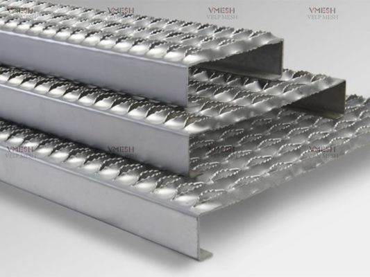 ضد لغزش 5 Diamond Walkway Grip Strut توری ایمنی سوراخ شده