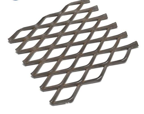 سفارشی 4 میلی متر پانل های شبکه گسترش یافته پوششی نمای آلومینیوم تزئینی