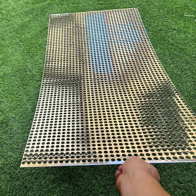 پودر پوشش داده شده آلیومینیوم سوراخ شده برای نمای معماری