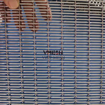 معماری مسطح سیم پیچ بافته شده مشبک استیل ضدزنگ سیم تزئینی سیم کوره های تزئینی