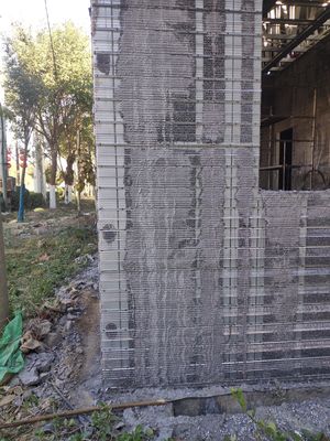 قالب‌بندی رابیتس گالوانیزه برای بتن‌ریزی 1.1 متر در 3 متر