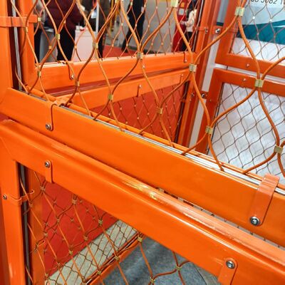 توری سیم فولاد ضد زنگ برای زمین ورزشی استادیوم، تور جداسازی توپ