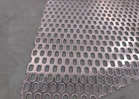 ورق فلزی هکساگونال سوراخ شده سفارشی 1.2mm 1.5mm ضخامت