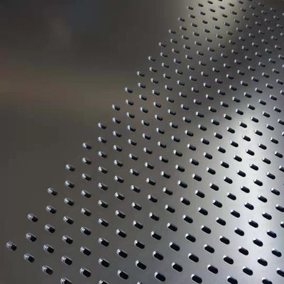 0.7mm 1mm 2mm آلومینیوم گالوانیزه فولاد ضد زنگ فلز سوراخ شده طراحی حفره سفارشی