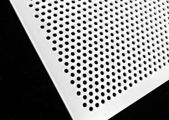 سوراخ گرد ورق مش پلاستیکی سوراخ دار PVC 1000 * 2000 میلی متر 1220 * 2440 میلی متر