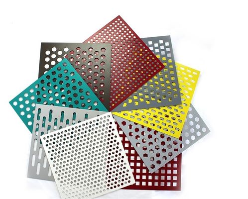 ورق فلزی سوراخ دار PVDF اندازه 1500*2500mm