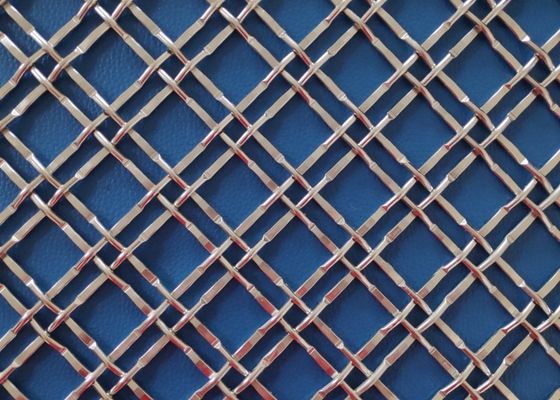 مش فلزی معماری برنجی آنتیک Velp SS316 مش سیم چین دار