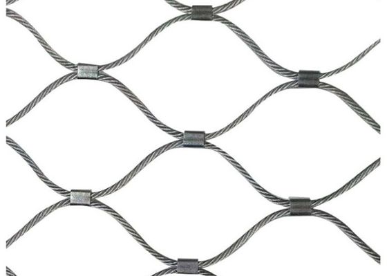 Zoo 316 Inox سیم طناب از جنس استنلس استیل مشبک بافته شده از نوع فرولد