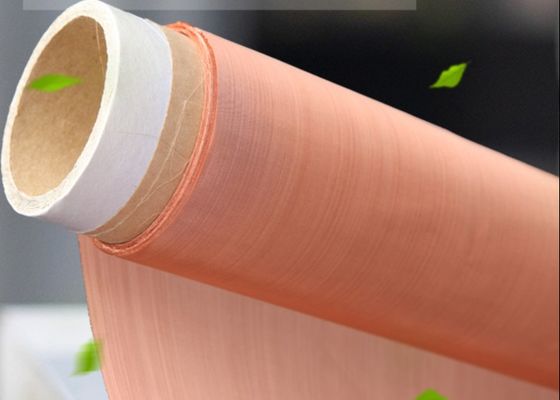 ولپ قرمز مسی فولاد ضد زنگ مش فارادی قفس EMF محافظ 30 متر طول
