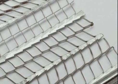 610 * 2440 میلی متر Hy Rib Lath دیوار بتنی دیوار گچ بری سیم 100 متر فاصله دنده