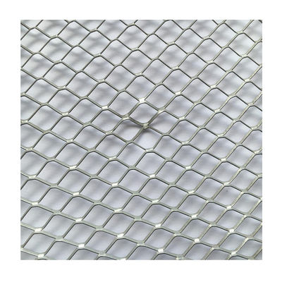 ASTM G60 سوراخ الماس منبسط شده گالوانیزه مش گچبری 27*96 اینچ