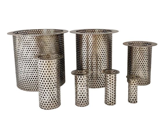40٪ - 90٪ فیلتر جامد مایع SS فیلتر مش لوله 20mm-2000mm طول