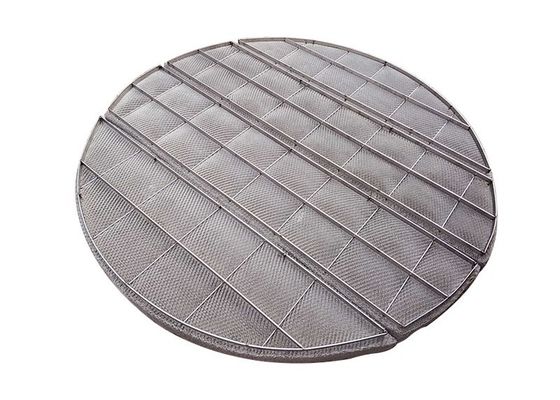 SUS316 SUS316 Wire Mesh Demister Pad 2*3mm 4*6mm سوراخ برای فیلتر مایع گاز