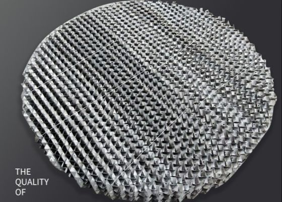 304 316 فولاد ضد زنگ پارچه ای با ساختار بسته بندی سیم 800x150mm