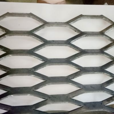 گریتینگ‌های فولادی مشبک فلزی منبسط شده 4x8 آهنی سنگین