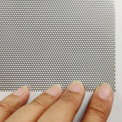 صفحه فیلتر فلزی گریل فلزی سوراخ دار 0.5 میلی متری فولاد ضد زنگ 304