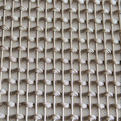 Ss 201 میله کابل فلزی و فلزی تزئینی بافته شده برای ساختمان های اداری